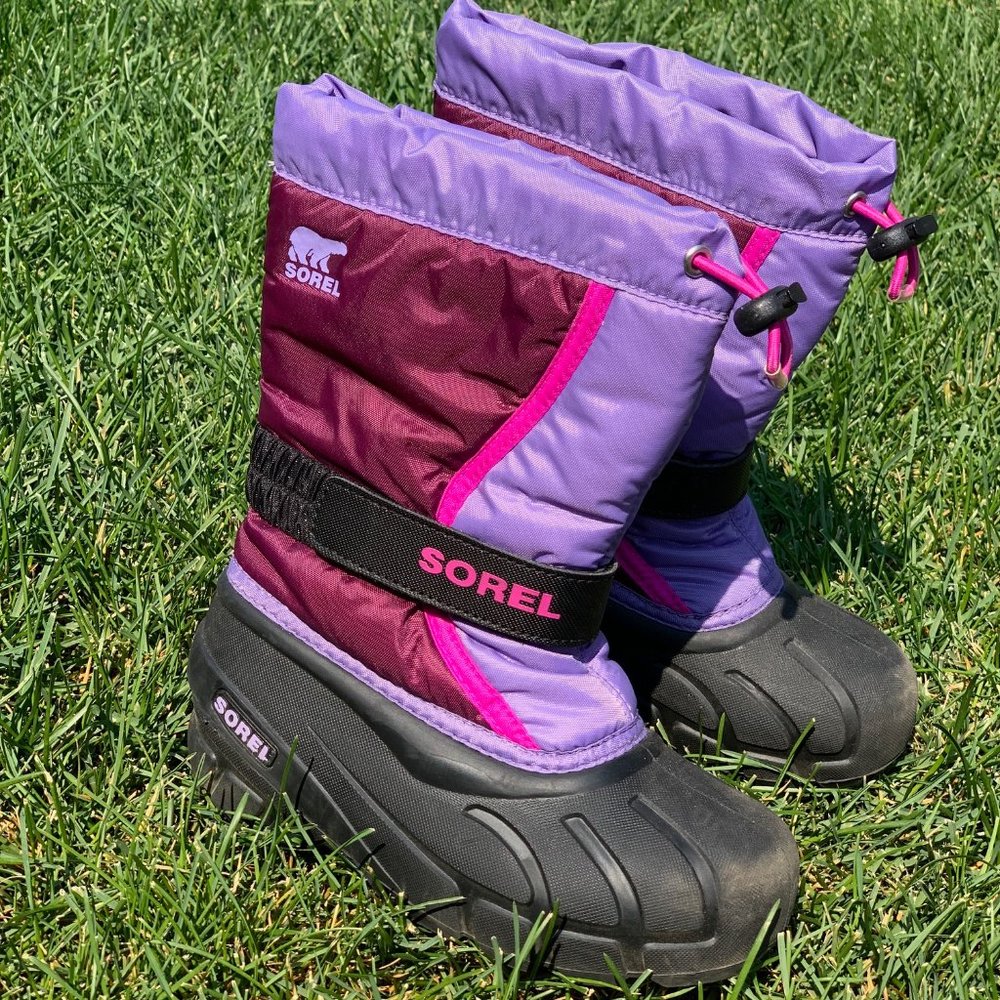SOREL Youth Flurry Winter Snow Boots